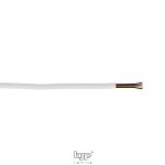 MANGUERA REDONDA BLANCA 6x0.25mm 6.5∅ 1m
