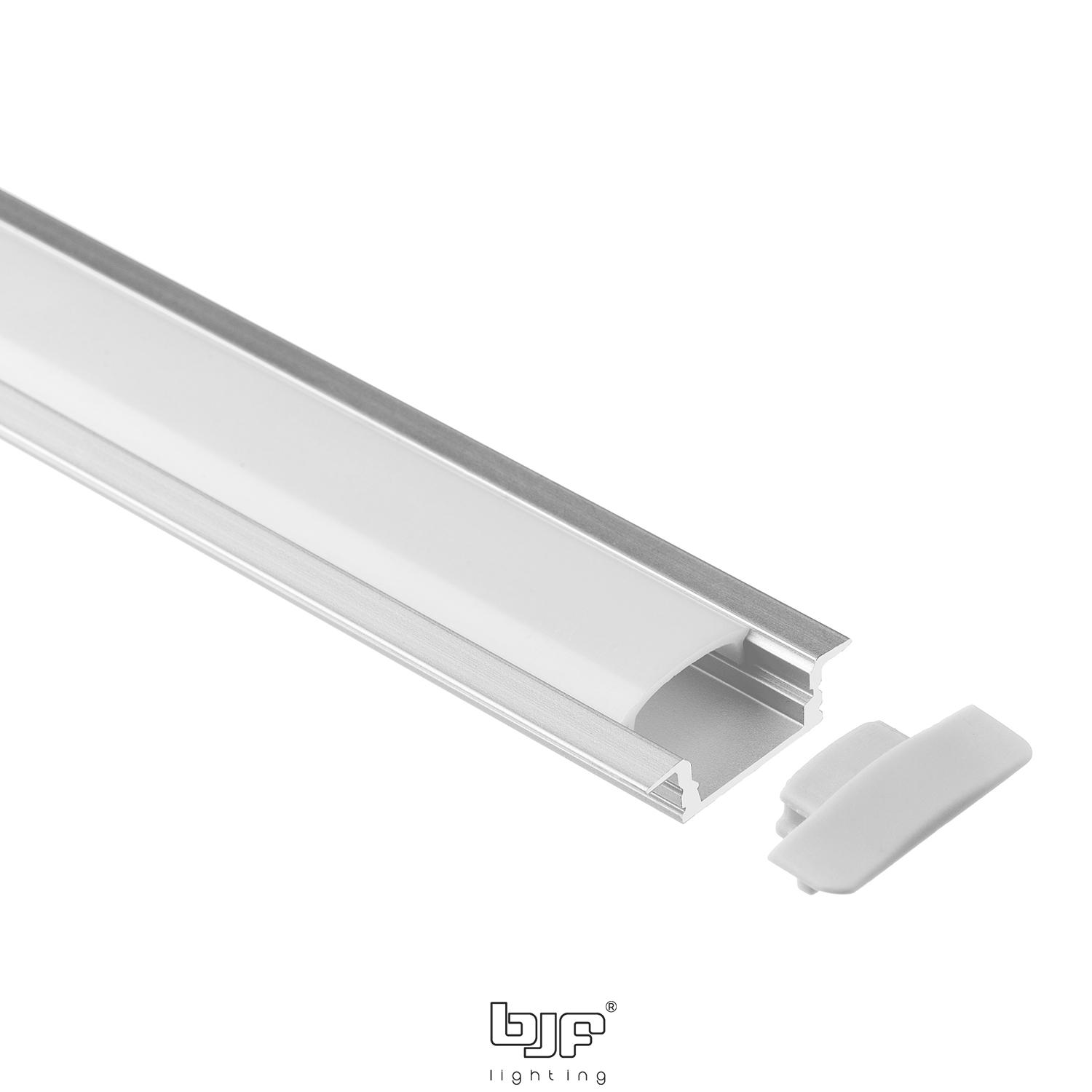 DIFUSOR OPAL PERFIL L494/L495 2m 3 L495 Perfil Empotrable Small 17,3X7Mm_