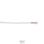 MANGUERA REDONDA BLANCA 3x0.25mm 5∅ 1m