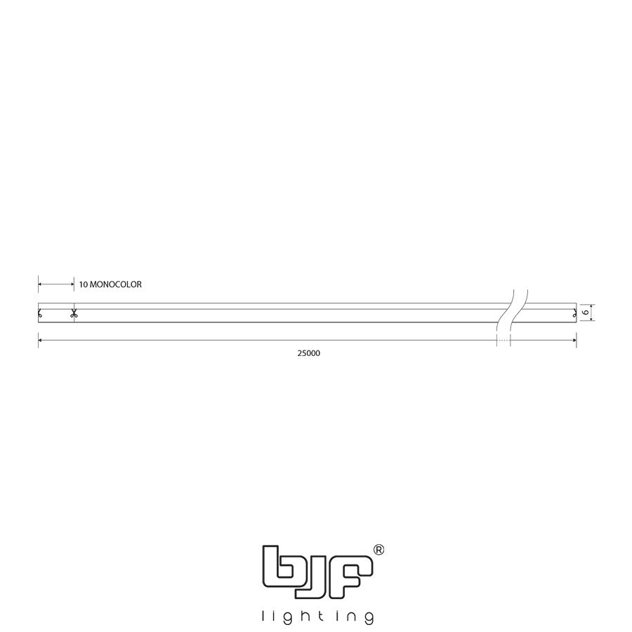 Serie Strips Neon Flex Tira Led Esquema