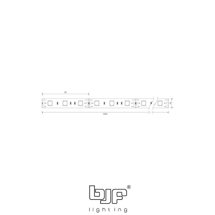 Tira Led Pro 14,4 Wm 60 Led Esquema