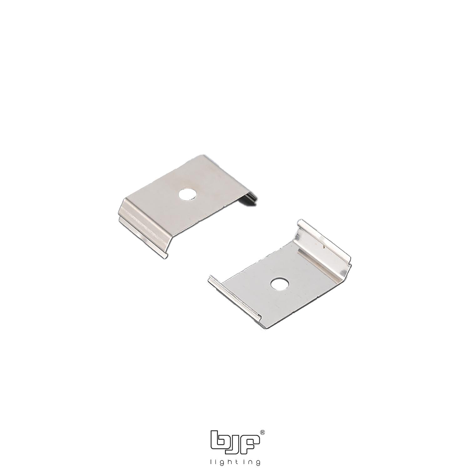 KIT PERFIL DE SUPERFICIE L509+DIFUSOR PRISMATICO+2 TAPAS+3 GRAPAS BLANCO MATE 2m 7 Grapa Perfil L509