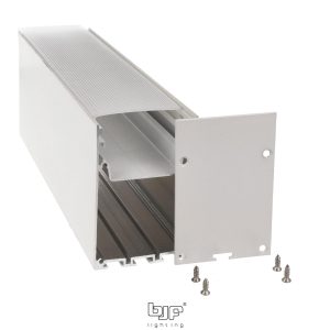 L509 PERFIL LED SUPERFICIE BLANCO MATE DIFUSOR PRISMATICO