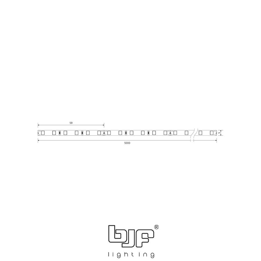 Tira Led Pro Series 8W 120Led 5Mm Esquema