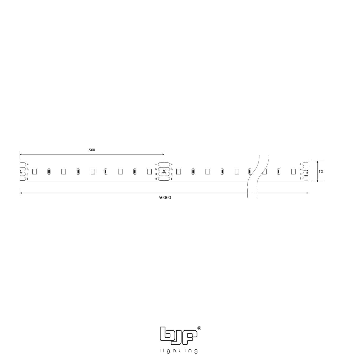 Tira Led Serie Pro 230V Rgb 230-204 Esquema