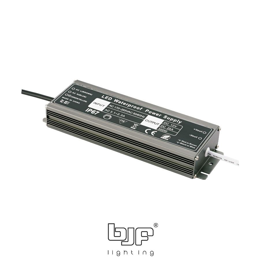 FUENTE ALIMENTACION 12V-DC SLIM 300W IP67 1 Fuente Alimentacion 12V-Dc Slim 300W Ip67