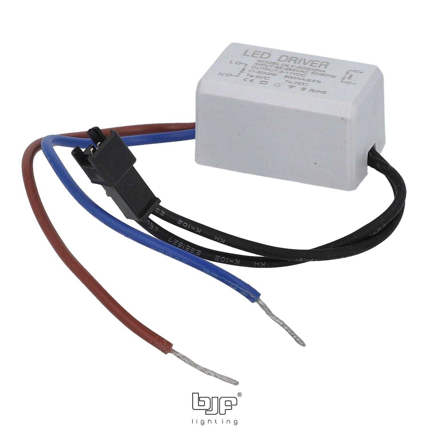 FUENTE CORRIENTE CONSTANTE 3-11 VDC 3W IP20 1 Fuente Corriente Constante 3-11 Vdc 3W Ip20