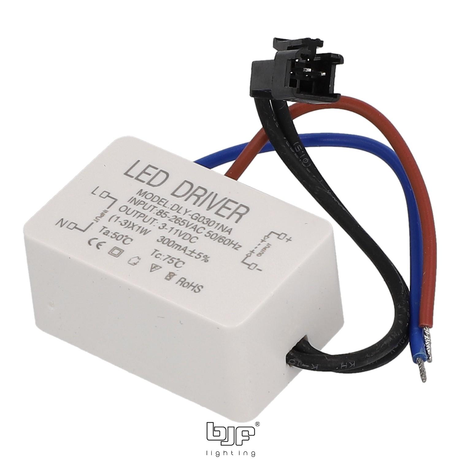 FUENTE CORRIENTE CONSTANTE 3-11 VDC 3W IP20 1 Fuente Corriente Constante 3-11 Vdc 3W Ip20