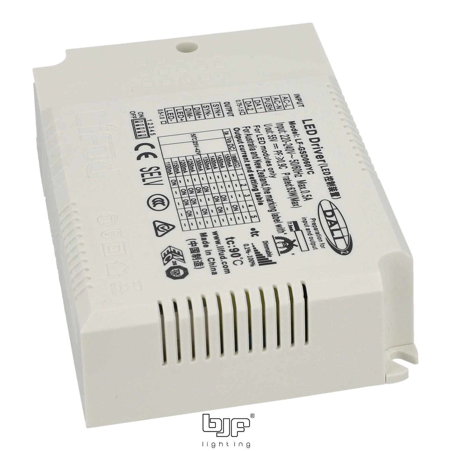 FUENTE CORRIENTE CONSTANTE 24V DALI2/PUSH/0-10/PWM/RX 60W 2 Fuente Corriente Constante 24V Dali2/Push/0-10/Pwm/Rx 60W