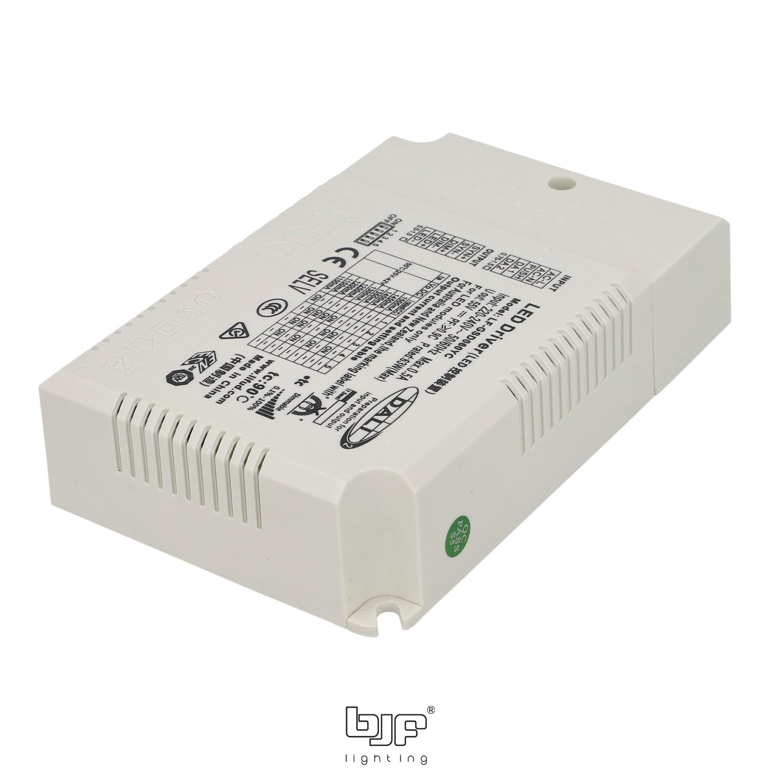 FUENTE CORRIENTE CONSTANTE 24V DALI2/PUSH/0-10/PWM/RX 60W 4 Fuente Corriente Constante 24V Dali2/Push/0-10/Pwm/Rx 60W