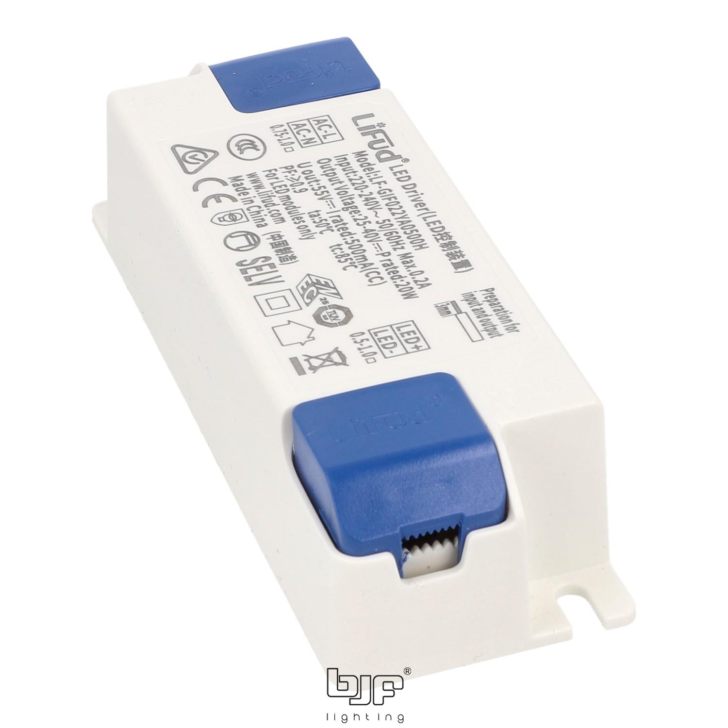 FUENTE CORRIENTE CONSTANTE LIFUD 25-40V 20W IP20 5 Fuente Corriente Constante Lifud 25-40V 20W Ip20