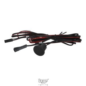 INTERRUPTOR/REGULADOR INTENSIDAD EMPOTRAR TACTIL 12-24V 4A NEGRO