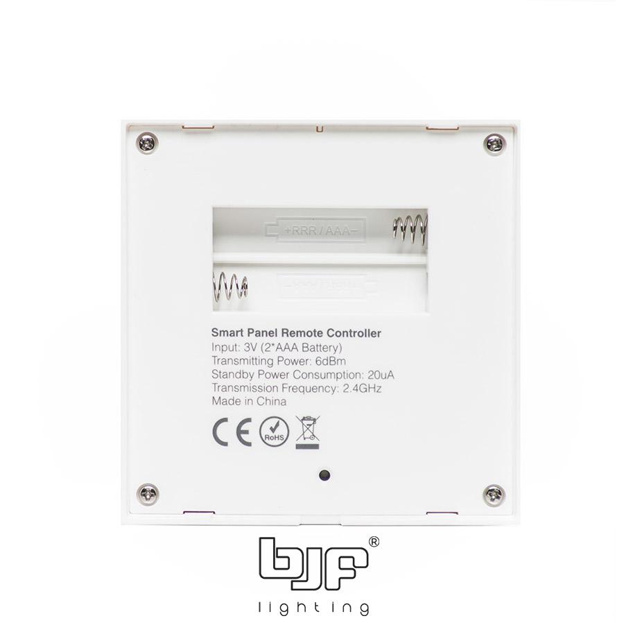 MANDO DE PARED A BATERIA 4 ZONAS RGBCCT 2 Mando De Pared A Bateria 4 Zonas Rgbcct