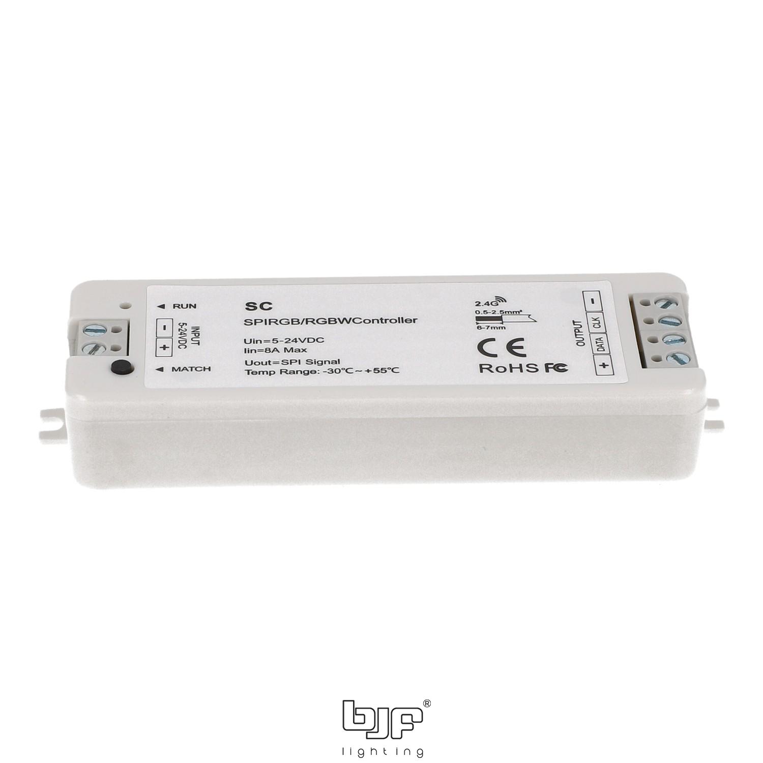 CONTROLADOR SPI 1024 PIXEL 5-24VDC 8A RGB-RGBW 2 Controlador Spi 1024 Pixel 5-24Vdc 8A Rgb-Rgbw