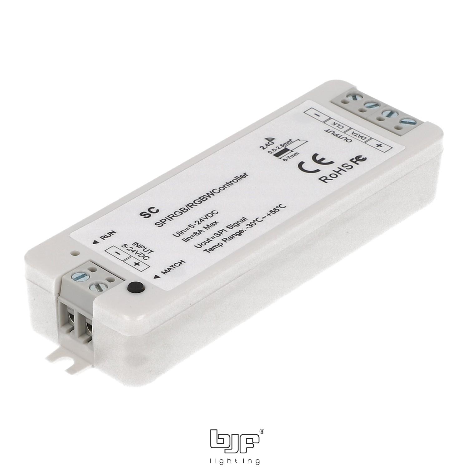 CONTROLADOR SPI 1024 PIXEL 5-24VDC 8A RGB-RGBW 4 Controlador Spi 1024 Pixel 5-24Vdc 8A Rgb-Rgbw