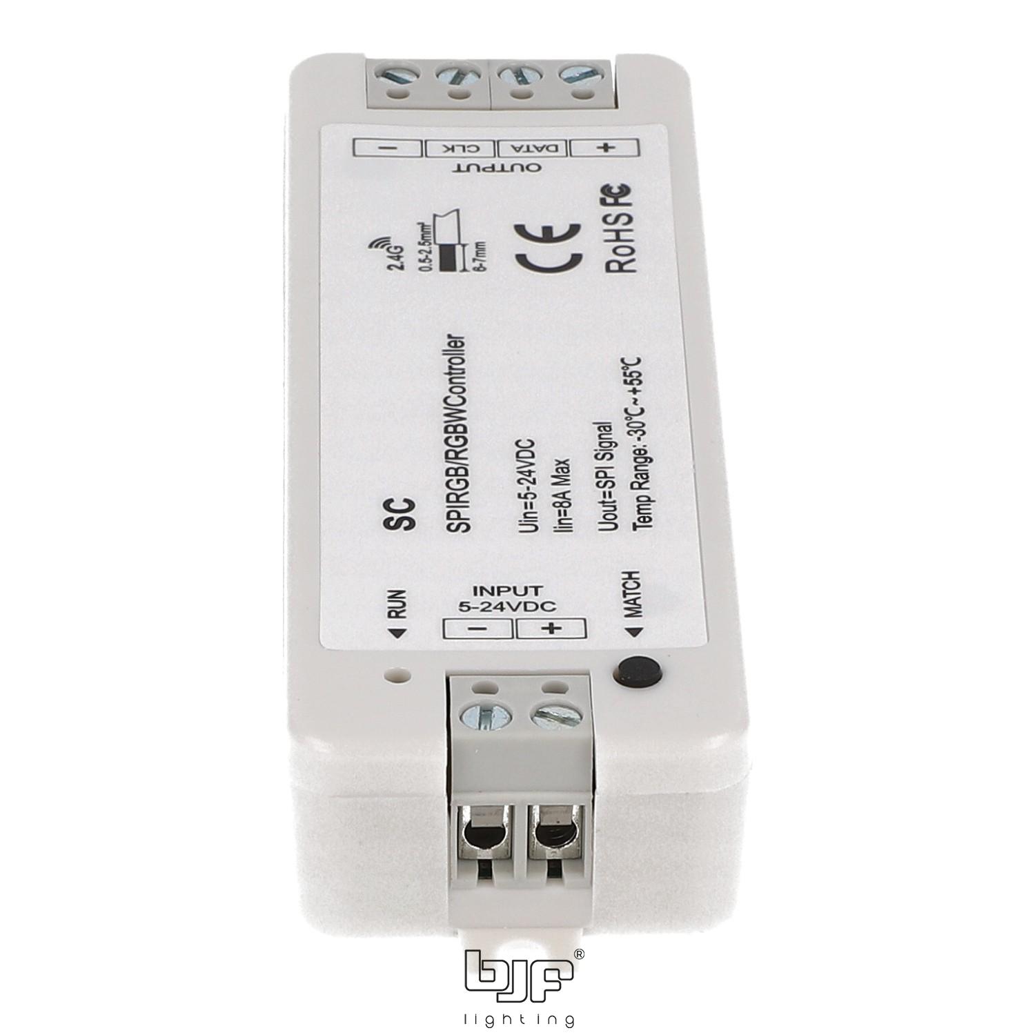 CONTROLADOR SPI 1024 PIXEL 5-24VDC 8A RGB-RGBW 3 Controlador Spi 1024 Pixel 5-24Vdc 8A Rgb-Rgbw