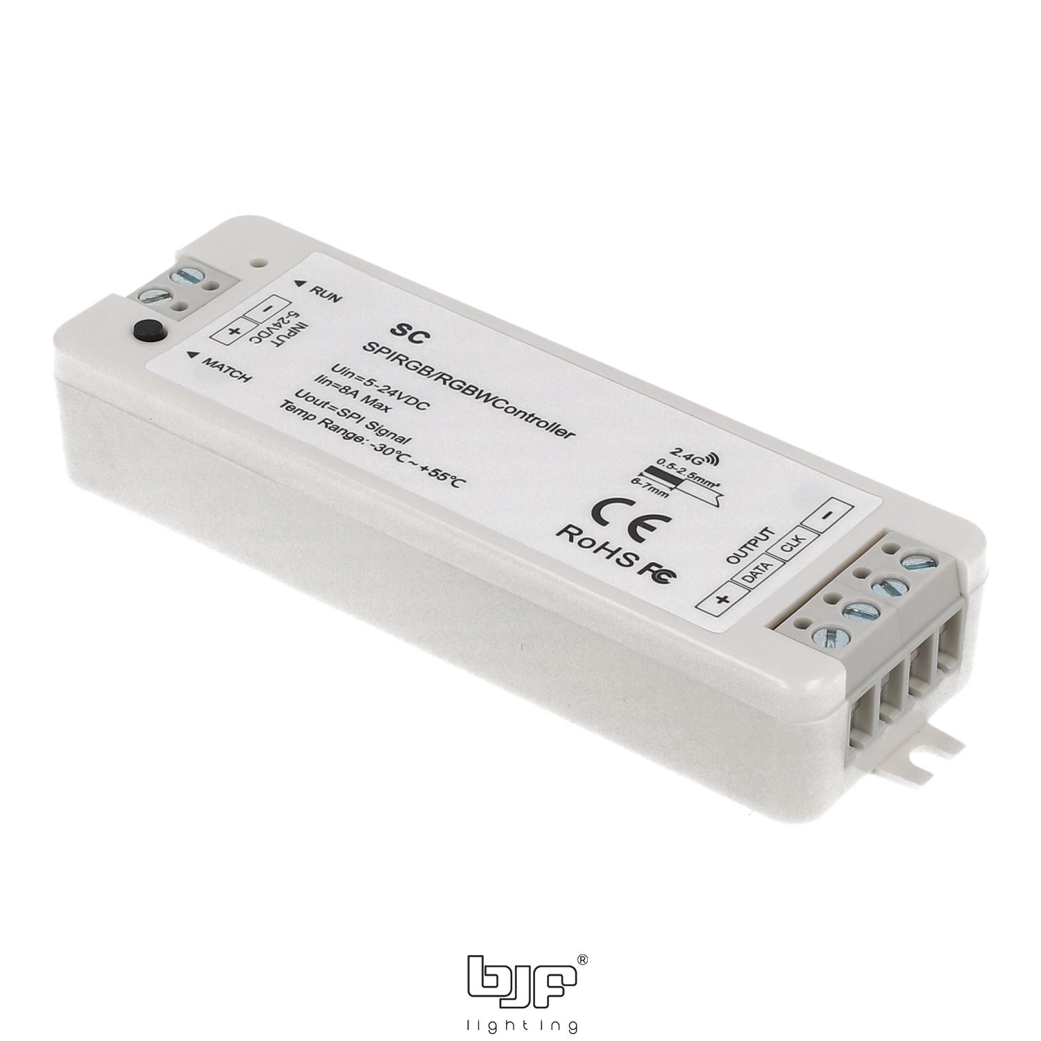 CONTROLADOR SPI 1024 PIXEL 5-24VDC 8A RGB-RGBW 1 Controlador Spi 1024 Pixel 5-24Vdc 8A Rgb-Rgbw