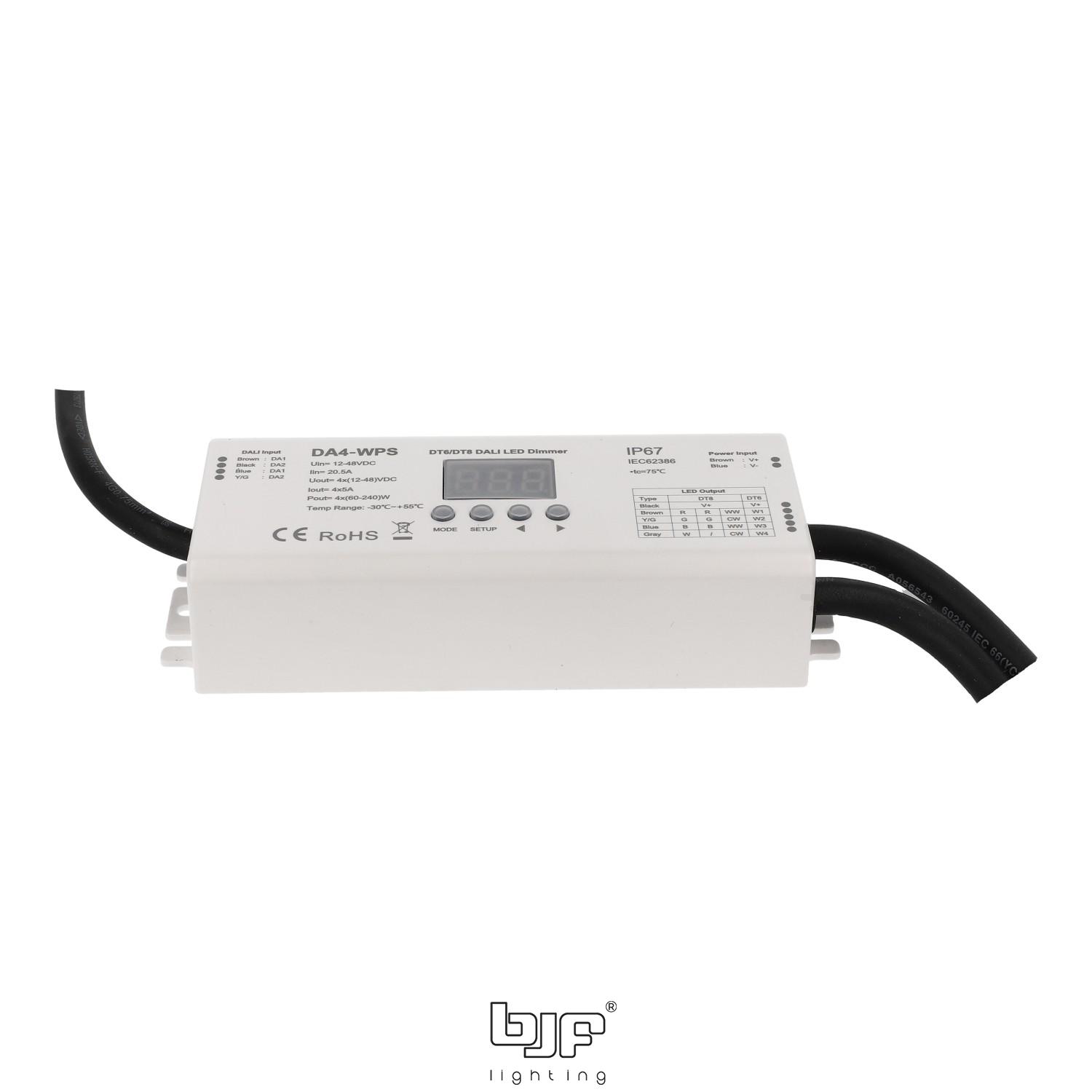 CONTROLADOR REGULADOR DALI 4 EN 1 IP67