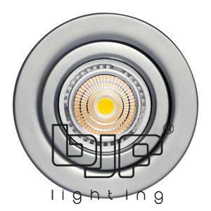 ARO CHAPA BASCULANTE ∅80mm CROMO MATE