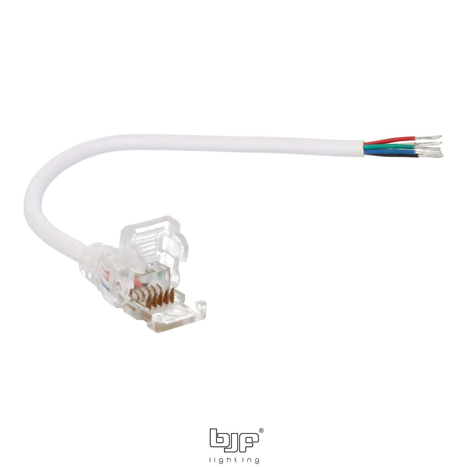 CONECTOR ESTANCO IP67 PARA TIRA LED 230V RGB/RGBW 2 Conector Rgbw Para Tira Led 230V