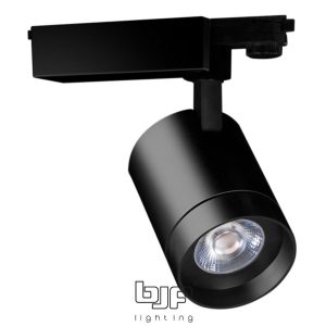 FOCO CARRIL NEGRO MATE 15º LED COB 35W BLANCO CALIDO