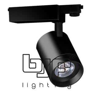 FOCO CARRIL NEGRO MATE 15º LED COB 35W BLANCO NEUTRO