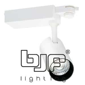 FOCO CARRIL BLANCO MATE 15∅ LED COB 12W BLANCO CALIDO
