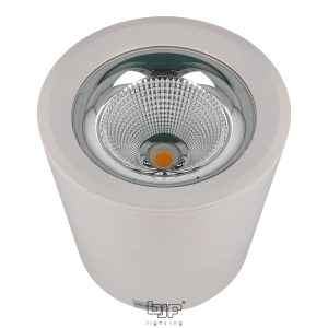FOCO SUSPENDIDO BLANCO MATE 30W 3000K CON BASE