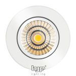 DRACO-SPOT REDONDO BASCULANTE 9W BLANCO MATE 3000K CÁLIDO