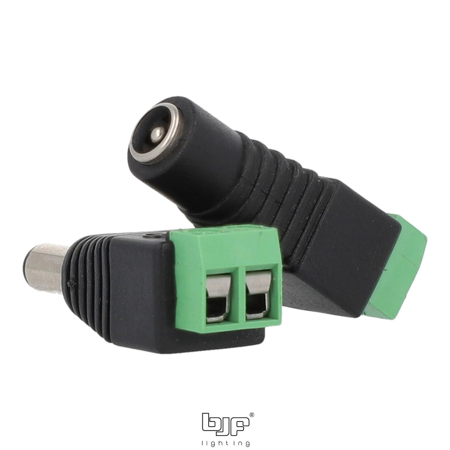 CONECTOR JACK MACHO+HEMBRA 2 POLOS 5 Conector Jack Macho+Hembra 2 Polos