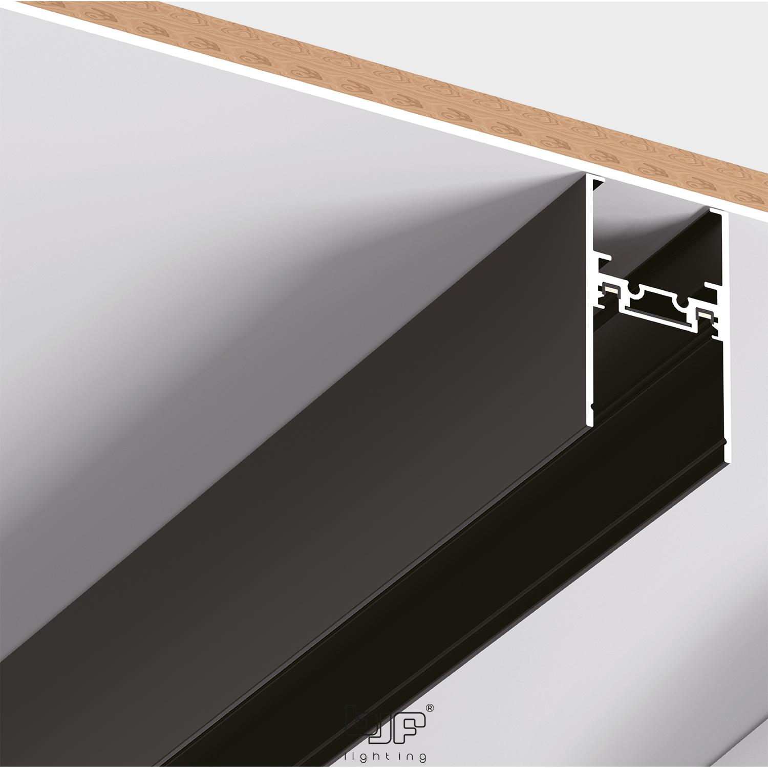 CARRIL MAGNETICO NEGRO MATE SUPERFICIE PROFUNDO 1m 1 Carril Magnetico Negro Mate Superficie Profundo