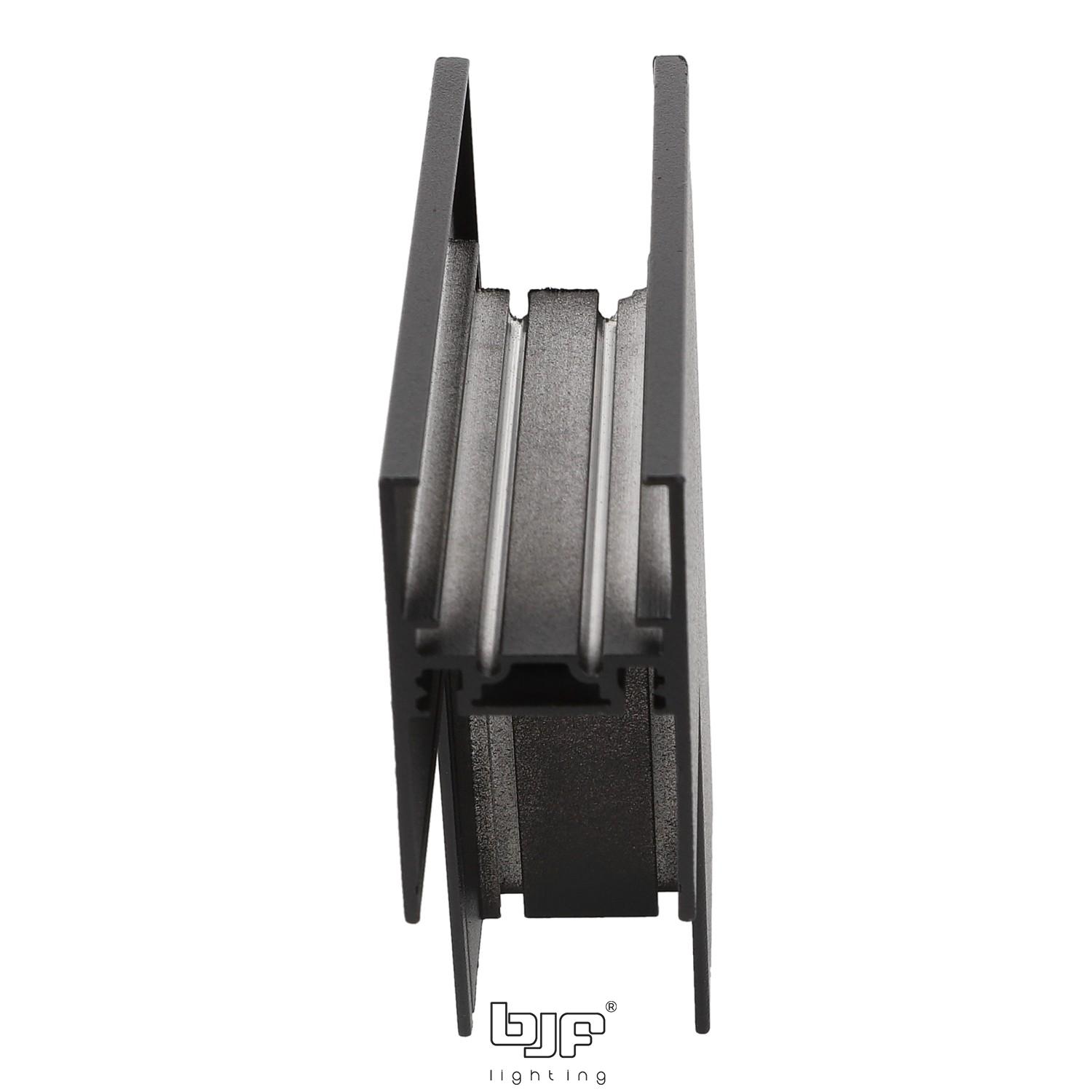 UNION PARED A TECHO NEGRO PARA CARRIL MAGNETICO PROFUNDO 047-4400 / 047-440 5 Union Pared A Techo Negro Para Carril Magnetico 047-4400 / 047-440