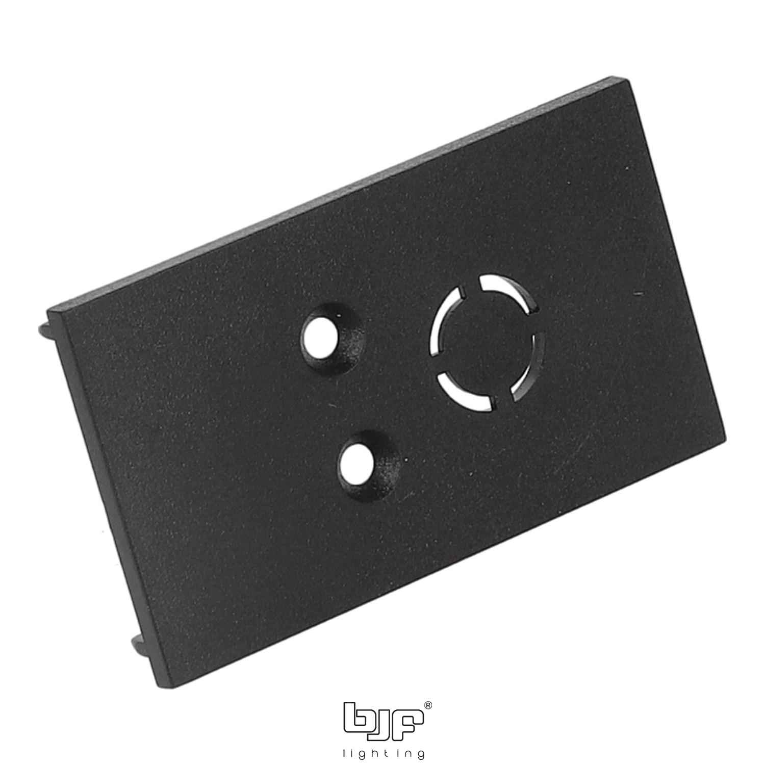 TAPA FINAL NEGRO PARA CARRIL MAGNETICO PROFUNDO 047-4400 / 047-4401 3 Tapa Final Negro Para Carril Magnetico 047-4400 / 047-4401