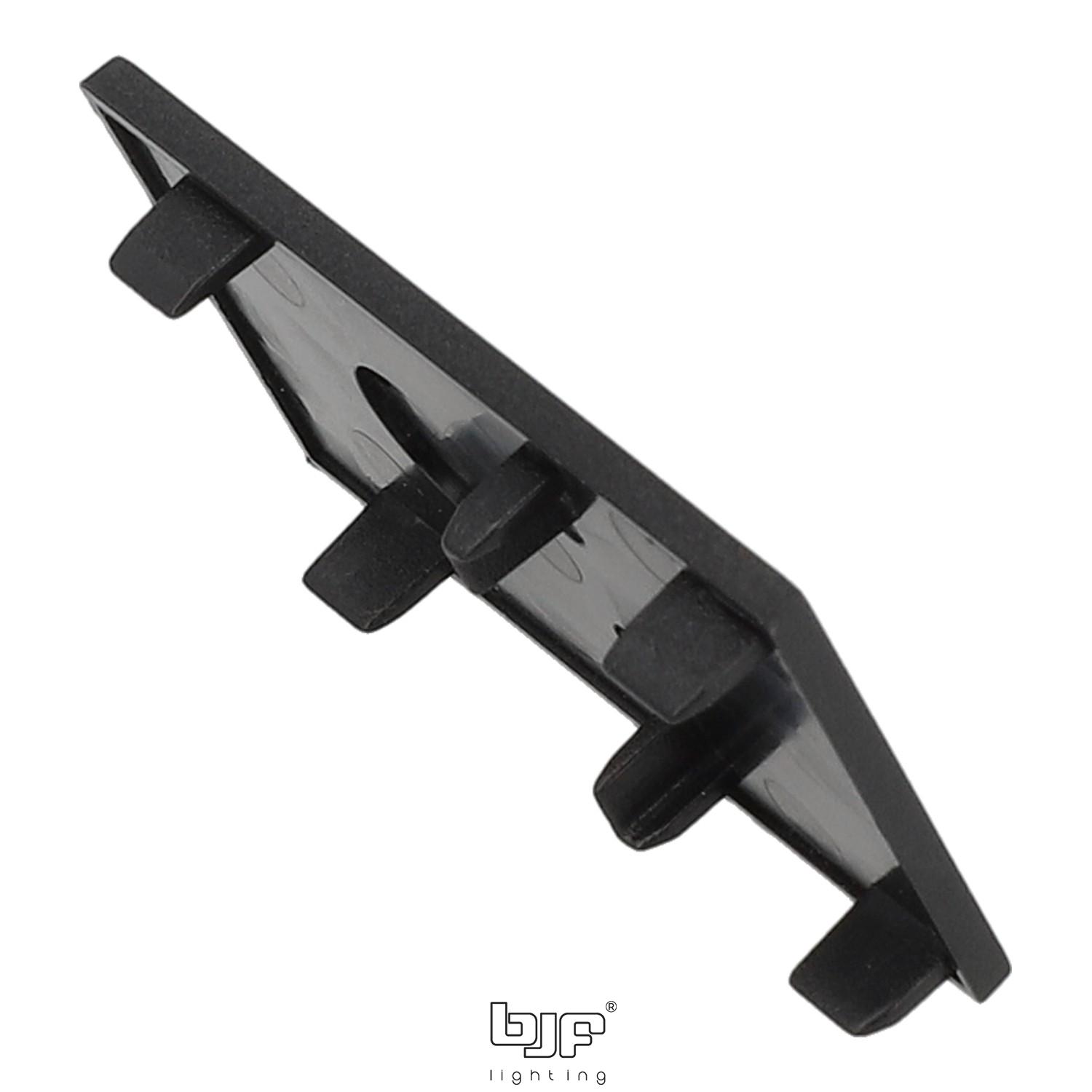 TAPA FINAL NEGRO PARA CARRIL MAGNETICO PROFUNDO 047-4400 / 047-4401 4 Tapa Final Negro Para Carril Magnetico 047-4400 / 047-4401