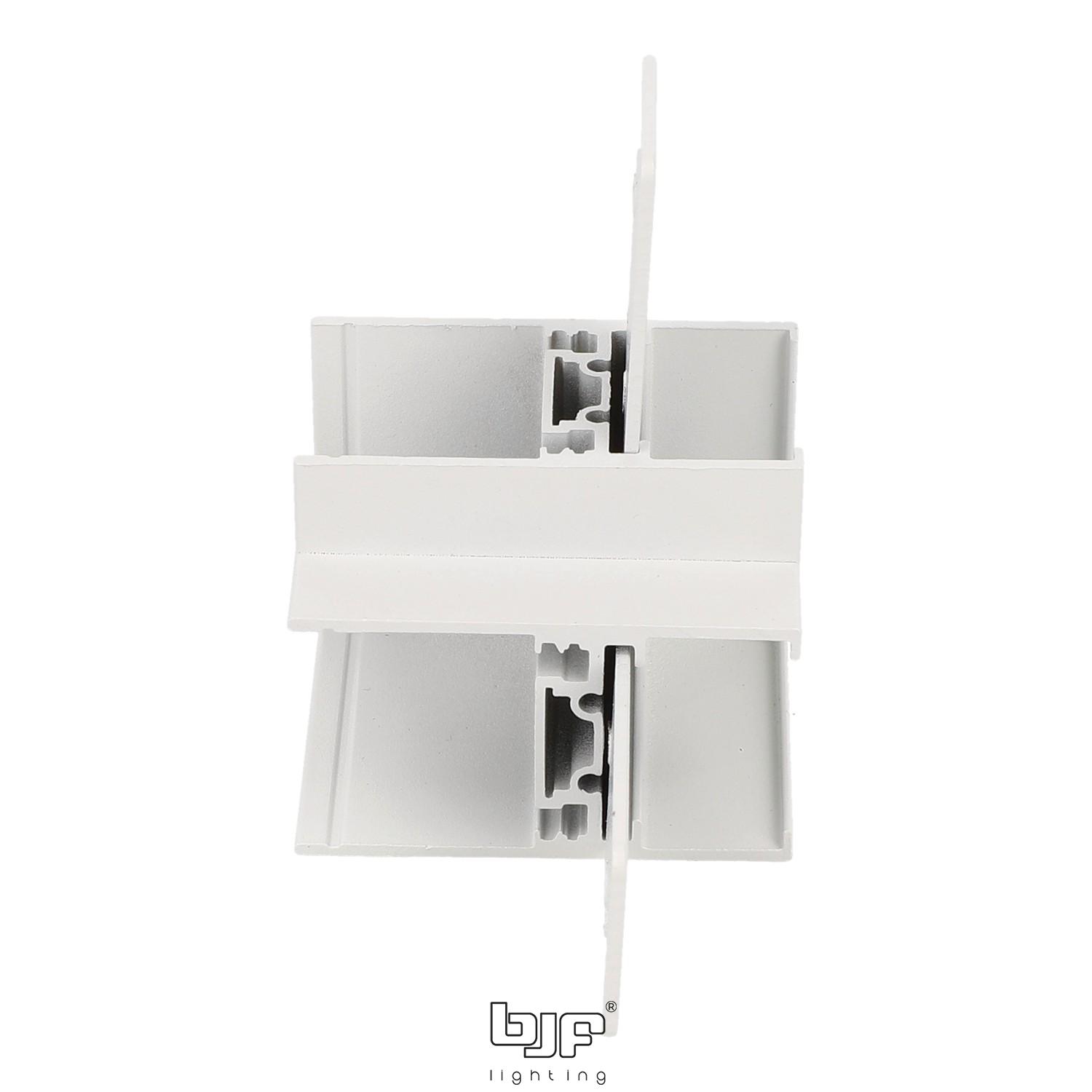 UNION EN L BLANCO PARA CARRIL MAGNETICO PROFUNDO 047-4500 / 047-4501 4 Union En L Blanco Para Carril Magnetico Profundo 047-4500 / 047-4501