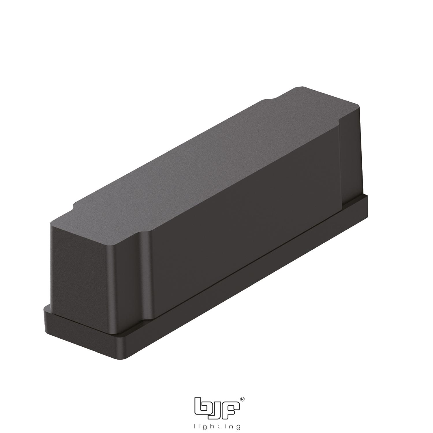 CAJA DE CABLES CARRIL MAGNETICO NEGRO MATE 1 Caja De Cables Negro Mate Carril Magnetico
