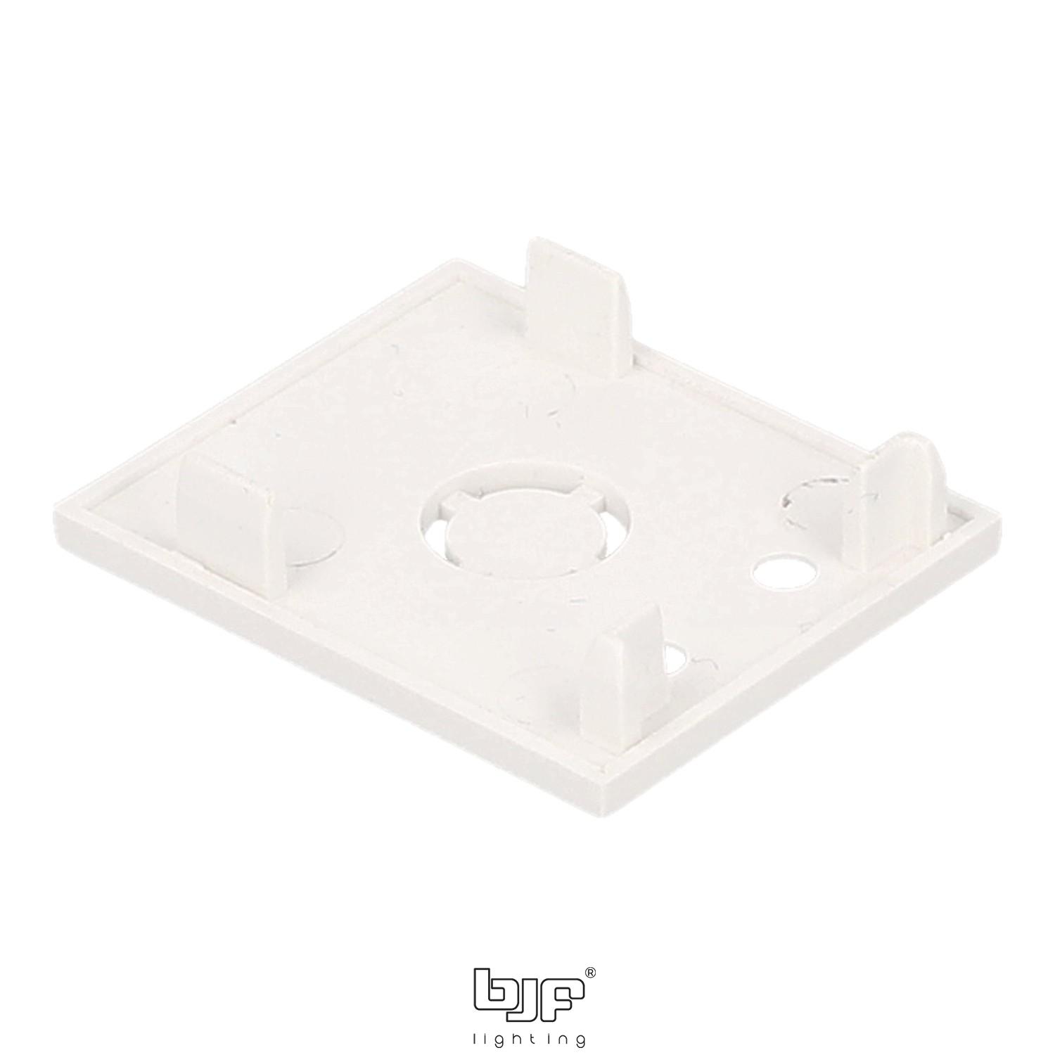 Tapa Final Blanco Para Carril Magnetico 047-4600 / 047-4601