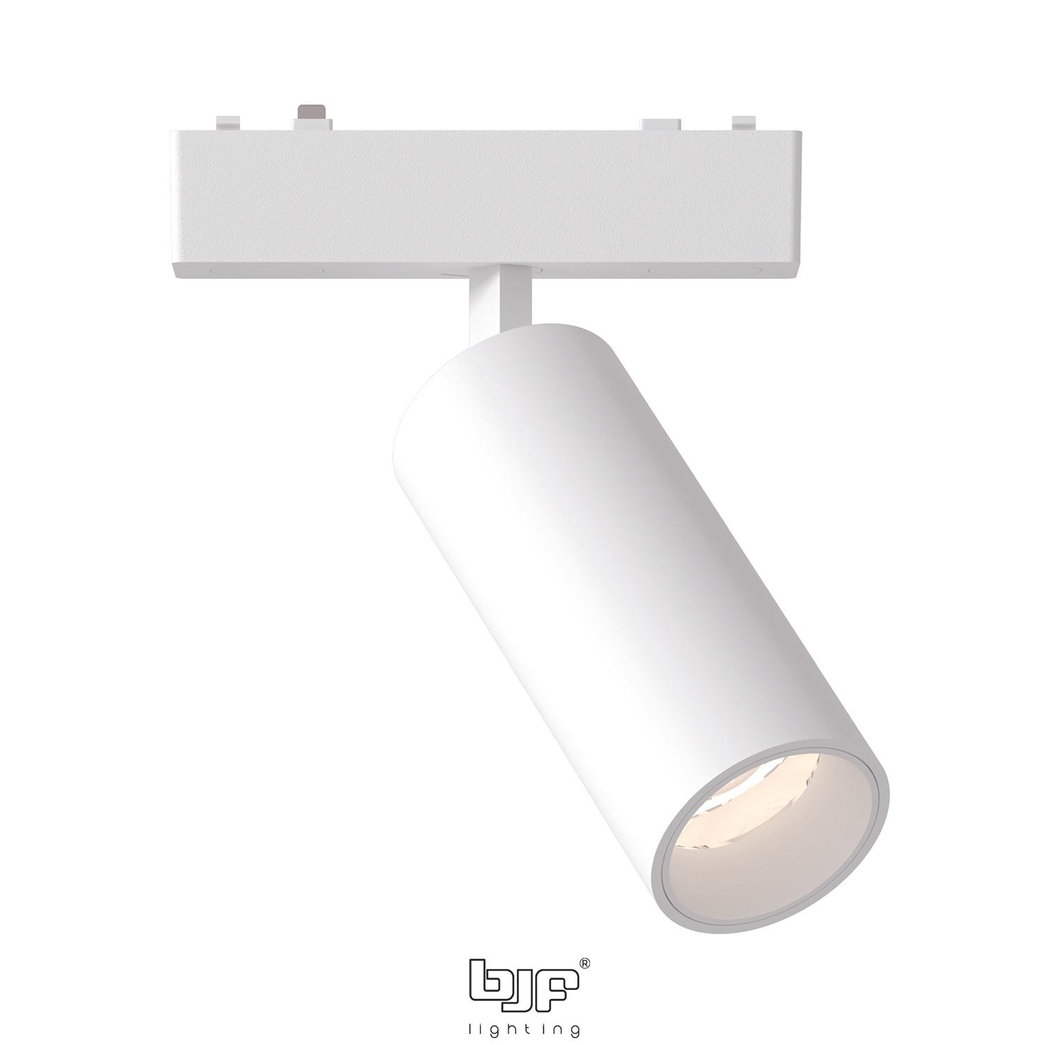 FOCO DE CARRIL MAGNETICO PEQUEÑO BLANCO MATE 1 Foco De Carril Magnetico Grande Blanco Mate