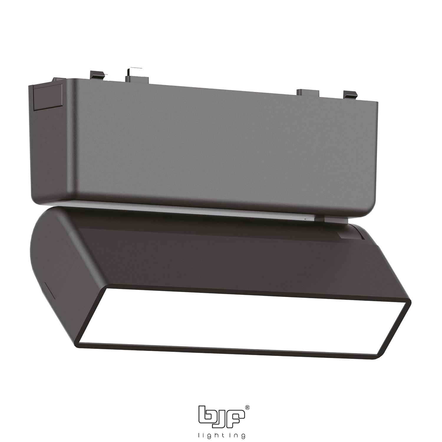 FOCO CARRIL MAGNETICO LINEAL CON DIFUSOR AJUSTABLE 5W 3CCT NEGRO MATE 1 Foco Magnetico Lineal Con Difusor Ajustable 5W Negro Mate