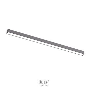 FOCO MAGNETICO LINEAL CON DIFUSOR 20W NEGRO MATE 495-NM-20-3CCT