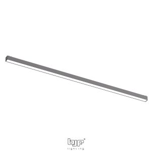 Foco Magnetico Lineal Con Difusor 30W Negro Mate