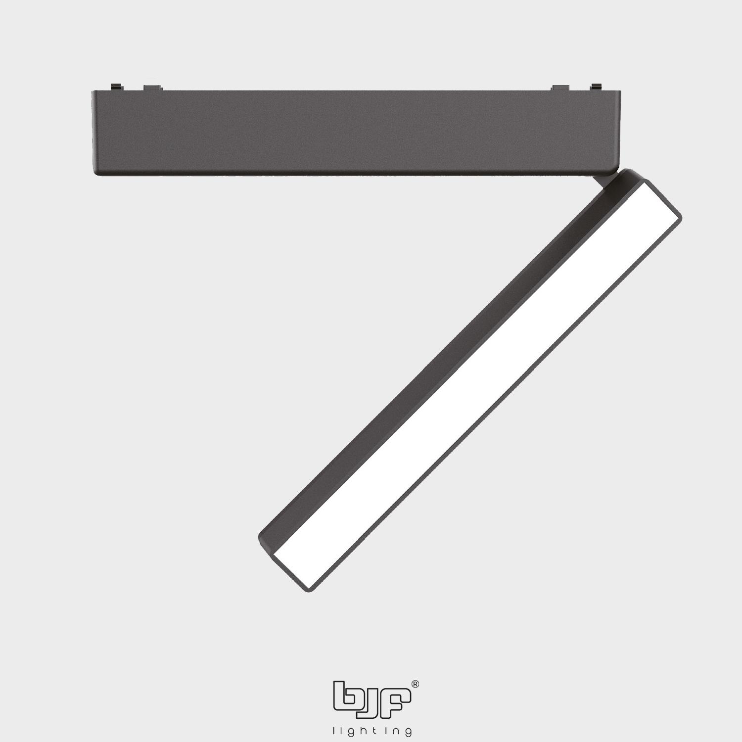 FOCO CARRIL MAGNETICO LINEAL CON DIFUSOR AJUSTABLE 10W 3CCT NEGRO MATE 4 Foco Magnetico Lineal Con Difusor Ajustable 10W
