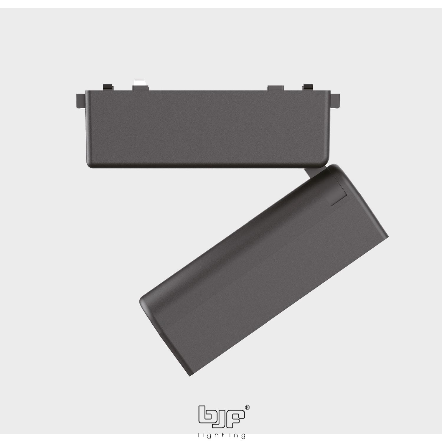 FOCO CARRIL MAGNETICO LINEAL CON DIFUSOR AJUSTABLE 5W 3CCT NEGRO MATE 3 Foco Magnetico Lineal Con Difusor Ajustable 5W