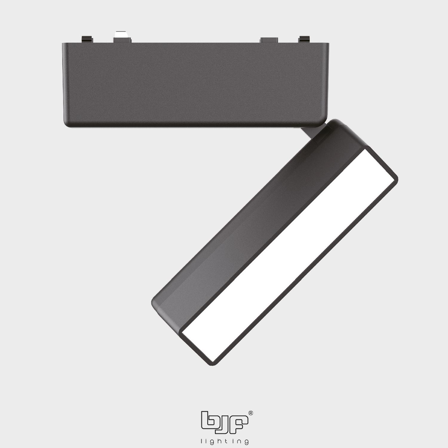 FOCO CARRIL MAGNETICO LINEAL CON DIFUSOR AJUSTABLE 5W 3CCT NEGRO MATE 4 Foco Magnetico Lineal Con Difusor Ajustable 5W