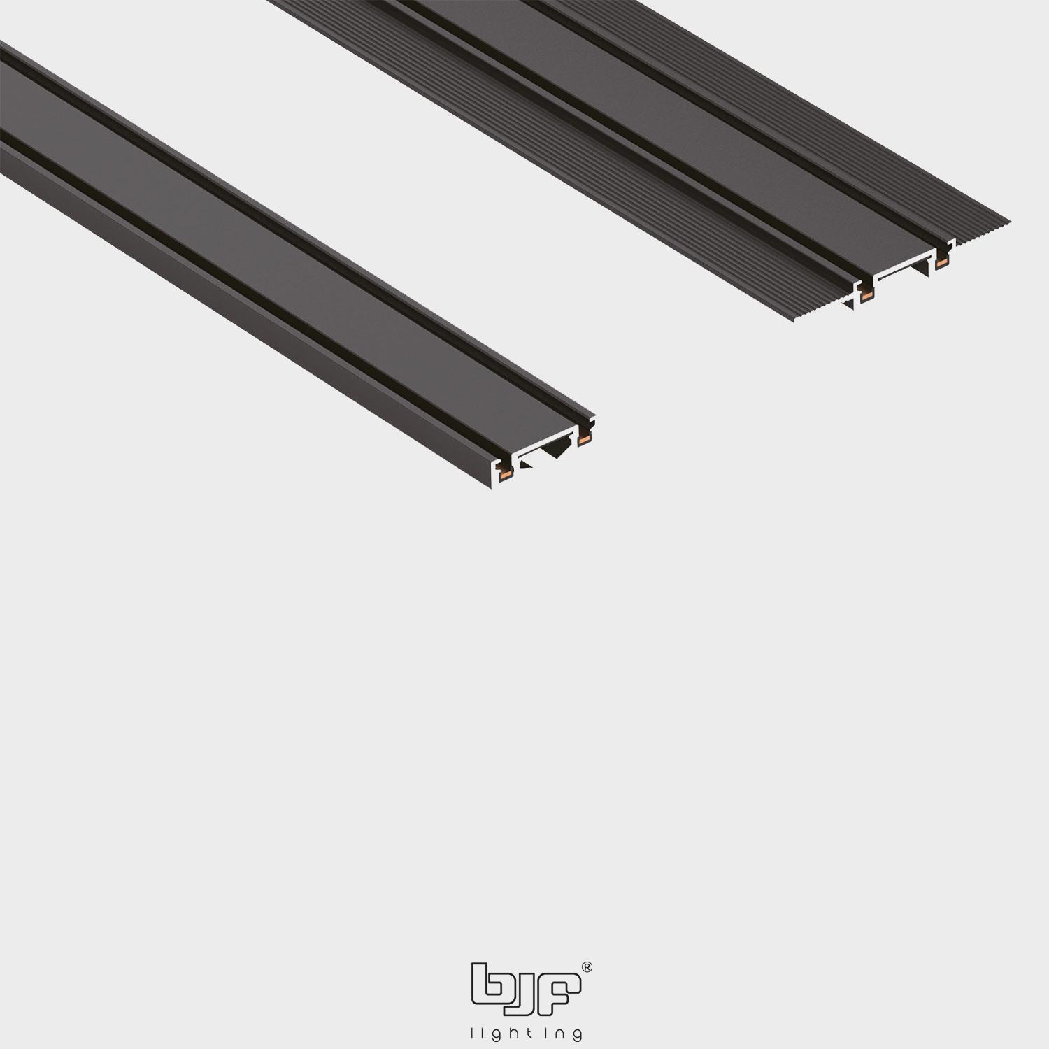 UNION EN CRUZ 4 VIAS NEGRO PARA CARRIL MAGNETICO SLIM 047-4900 / 047-4901 / 047-5000 / 047-5001 2 Perfiles Slim