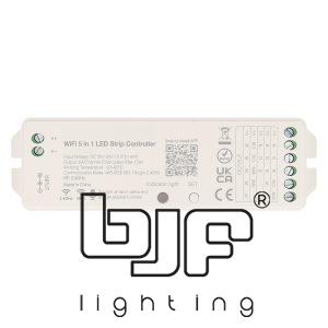 CONTROLADOR LED 5 EN 1 MONOCOLOR-DUAL-RGB-RGBW-RGBCCT