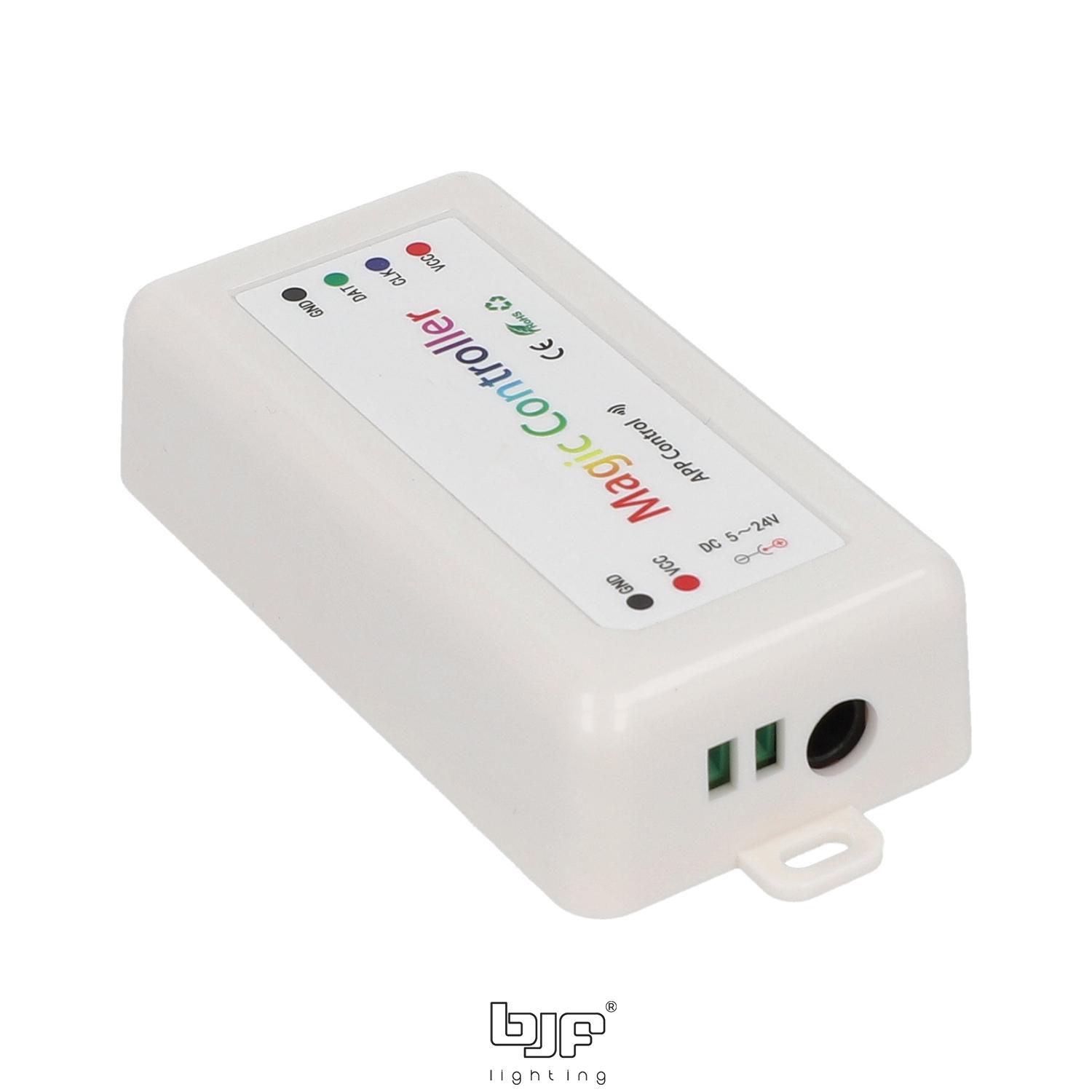 CONTROLADOR LED SPI BLUETOOTH 2048 PIXEL DC5-24V RGBW 5 Controlador Led Spi Bluetooth 2048 Pixel Dc5-24V Rgbw