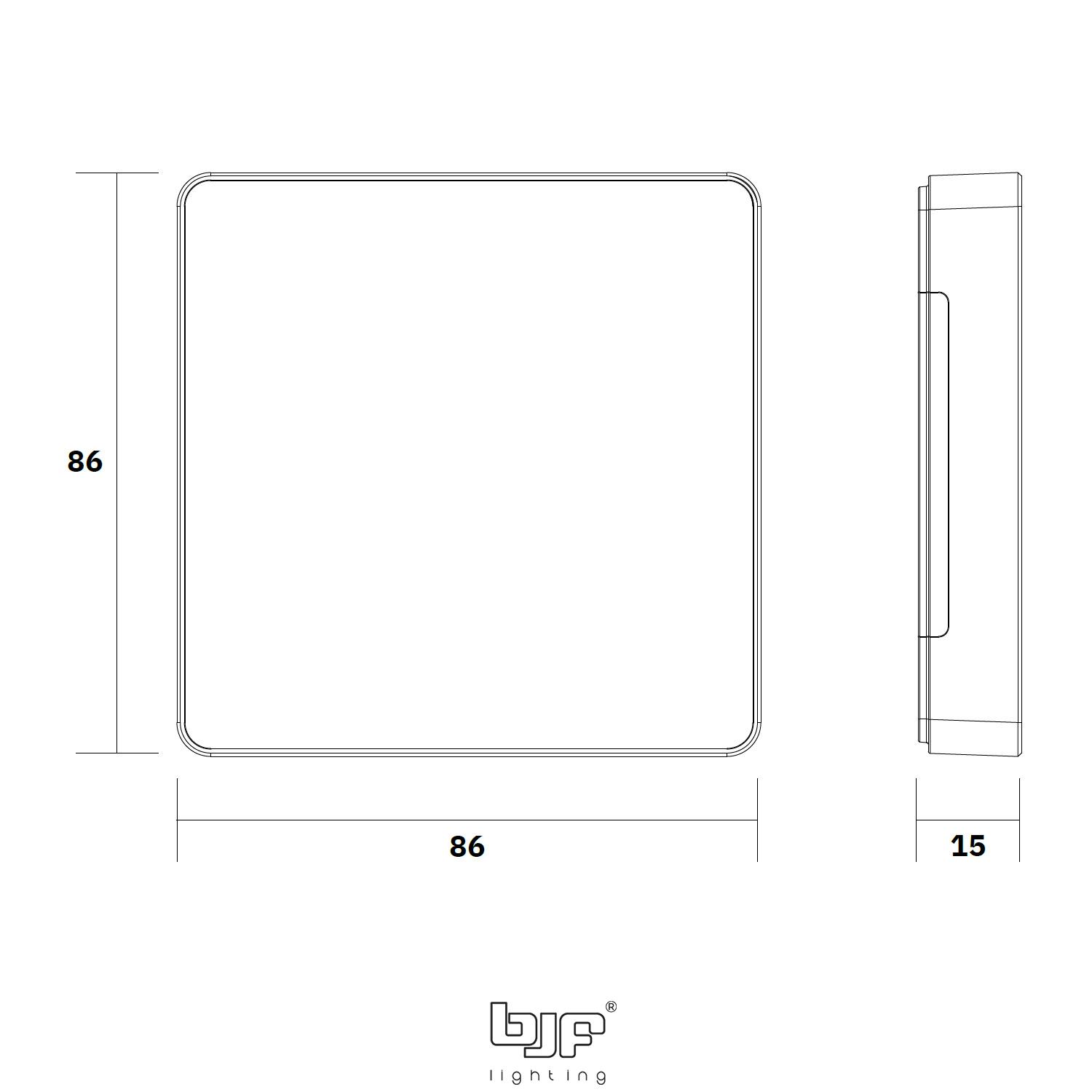 MANDO DE PARED SPI PARA CONTROLADOR 030-903 RGBCCT 4 Mando De Pared Spi Para Controlador 030-903 Rgbcct