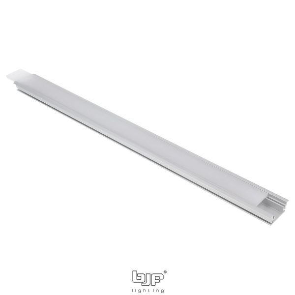Perfil Pisable Empotrar L538 Suelo 27,2X11Mm 2M Plata
