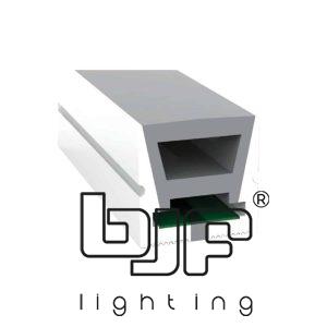 SF-01-1 PERFIL LED SILICONA HORIZONTAL 16X16mm